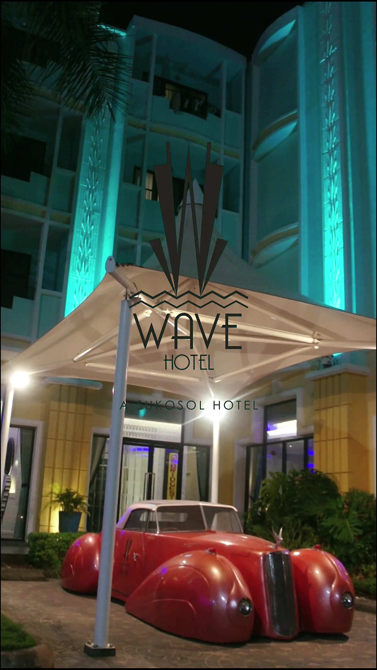 Wave Hotel Pattaya — cinematic brand film hero still